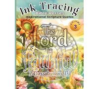 Ink Tracing Bible Verses: Inspirational Scripture Quotes - Volume 3 (The Follow & Trace Library)