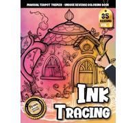 Ink Tracing Book For Adults: A Cozy Fairytale of Teapot Houses and Magical Line Art for Relaxation and Creative Escape (Magical Teapot House Tracing Series)