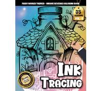 Ink Tracing Book For Adults: Charming Fairy House Artwork in Glass Jars With Outline Pages for Creative Tracing (Fairy House Series)