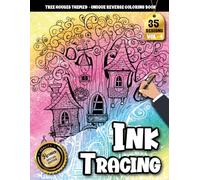 Ink Tracing Book For Adults: Detailed Tree House Illustrations With Outline Pages for Focused Tracing and stress relief (Tree Houses Tracing Series)