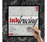 INK TRACING BOOK | VOL 1: READY-TO-TRACE FRAMED DESIGN BACKGROUNDS | CREATE AND FRAME YOUR WORKS OF ART (INK TRACING BOOKS TO FRAME)