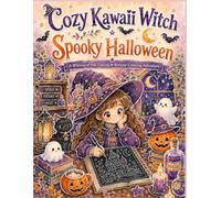 INK TRACING COZY KAWAII WITCH SPOOKY HALLOWEEN: WHIMSICAL HALLOWEEN REVERSE COLORING ADVENTURE (Halloween Activity Book)