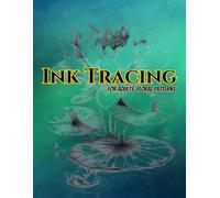 Ink Tracing for Adults Floral Patterns: Floral Line Drawing Book with 50 beautiful full-page floral designs for relaxation, stress relief, and fine ... background with a smudge-proof sheet.