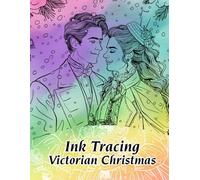 Ink Tracing Victorian Christmas: Elegant Ink Tracing Victorian Christmas Line Art For Outlining And Coloring Festive Nostalgia