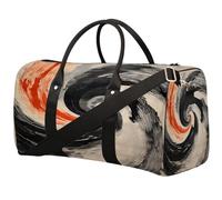 Ink Wash Whirlpool - Bolsa de viaje plegable impermeable con correas para el hombro