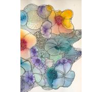 Ink & Water Notebook - Volume 1: A 6 x 9 Lined Notebook Featuring Original Watercolour & Ink Artwork