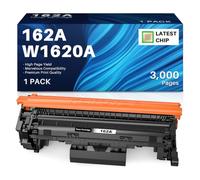 INK4U 162A W1620A Tóner Negro【con Chip】 Compatible con HP 162A 162X | W1620X Cartucho Tóner Compatible con LaserJet Pro 4007 4007dn 4007dw, MFP 4113 MFP 4113dw 4113fdn 4113fdw Impresoras