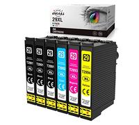 INK4U 29XL Cartucho de Tinta Compatible para Epson 29 para Epson Expression Home XP-235 XP-245 XP-255 XP-247 XP-330 XP-332 XP-352 XP-335 XP-342 XP-345 XP-430 XP-432 XP-435 (6 Paquetes)
