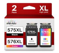 INK4U 575XL 576XL Tinta Compatibles con Canon PG-575XL CL-576XL Cartuchos