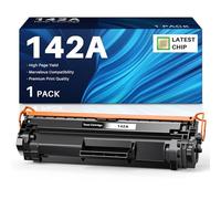 INK4U Cartucho de tóner 142A con Chip Compatible para HP LaserJet MFP M140w LaserJet M110w M110 M140 M140w M139w M139 (1 Negro)
