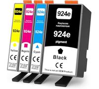 INK4U Cartuchos de Tinta 924 con Chip compatibles con HP 924 para HP