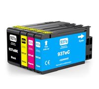 INK4U Cartuchos Tinta 937 con Chip compatibles con HP 937 para HP OfficeJet Pro 9730 9720 9120b 9110b 9130b Impresora