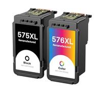 INK4U PG-575XL CL-576XL Tinta Compatibles con Canon 575XL 576XL Cartuchos de Tinta Compatibles para Canon PIXMA TS3750i TS3751i TR4756i TR4755i TS3752i TS3550i TS3551i TR4750i TR4751i Impresoras