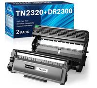 INK4U TN2320 - Tóner y Cartucho de tóner Compatible con Brother DR-2300