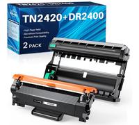 INK4U TN2420 - Tóner y Cartucho de tóner Compatible con Brother DR-2400