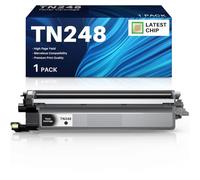 INK4U TN248BK Tóner Negro Compatible para Brother TN248XL Negro TN248 para MFC-L3760CDW Toner para DCP-L3560CDW HL-L3240CDW HL-L3220CW TN248XL (TN 248 Negro)
