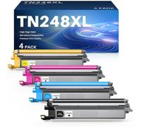 INK4U TN248XL - Tóner Compatible con Brother DCP-L3560CDW MFC-L3760CDW TN-248 HL-L3240CDW TN 248XL 248 TN-248CMYK HL-L3220CWE MFC-L3740CDW MFC-L8390CDW DCP-L35200