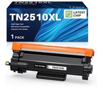 INK4U TN2510XL Tóner Negro Compatible para Brother TN2510XL TN2510 Toner para HL-L2400DWE Toner HL-L2445DW DCP-L2620DW MFC-L2800DW DCP-L2665DW DCP-L2660DW MFC-L2827DWXL DCP-L2627DWE Impresoras
