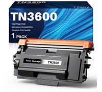 INK4U TN3600 Tóner (con Chip) Compatible para Brother TN-3600 TN3600XL TN3600XXL para MFC-L5710DW MFC-L5710DN HL-L6210DW DCP-L5510DW MFC-L6910DN HL-L5210DN MFC-L6710DW HL-L5210DW HL-L5215DN (1 Negro)