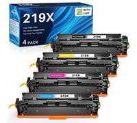 INK4U Toner 219X 219A Compatible con HP 219X 219A para HP Color LaserJet Pro MFP 3302FDW 3302FDWG 3302SDW 3302FDN3202DW 3202DN, 4 Pack