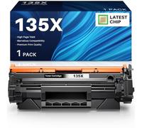 INK4U W1350X Tóner Compatible para HP LaserJet m209dw MFP m234dw M234dwn m234sdw m234sdn m234 m209(1 Negro, con Chip)