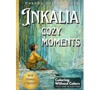 Inkalia: Cozy Moments 2 - Ink Tracing Coloring Book for Adults: Transform Relaxing Scenes Using Only One Black Pen - A Calm and Creative Reverse Coloring Experience