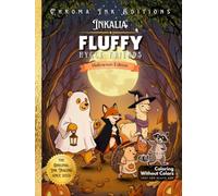 Inkalia Fluffy Hygge Friends: Halloween Edition | Cozy Spooky Coloring Book for Adults: Spooky Bold and Easy Ink Tracing | Hygge Fall Coloring | Stress Relief Activity Book for Adults