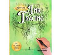 Inkalia Ink Tracing Classic Vol. 2 - Fantasy Cities & Architectural Worlds. A Reverse Coloring Experience. Just Need One Black Pen: Follow the White ... Book for All Ages (Ink Tracing Beyond Lines)