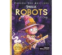 Inkalia Ink Tracing Robots Cute and Creepy: Spooky Friends Reverse Coloring Book: Bold and Easy Cozy Halloween Designs for Adults, Teens and Fall ... Tracing: Creepy Cute Halloween Series)