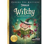 Inkalia Witchy Cottagecore: Spooky Cute Witchy Vibes Ink Tracing Book for Relaxation: A Cozy Witch Coloring Book for Adults | Hygge Halloween, Cozy ... Tracing: Creepy Cute Halloween Series)