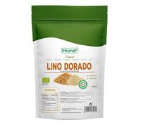 INKANAT Lino Dorado en Polvo Bio 200g | Fuente Natural de Omega 3, Fibra y Proteína Vegetal