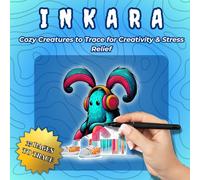 INKARA - Cozy Creatures: A Fun, Relaxing & Creative Ink Tracing Doodle Pocket Coloring Book with Cute Monsters for Stress Relief & Mindful Coloring (INKARA - Pocket Doodles)