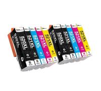 INKARENA 5set 520XL PGI 520 CLI 521 Cartucho de Tinta Compatible con impresoras IP3600 MP550 MP560 MP620 MP630 MP640 MX860 MX870(PGI 520 CLI 521 2Set)