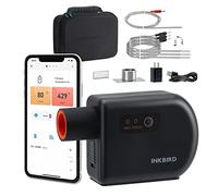 INKBIRD Controlador de Temperatura de Barbacoa Bluetooth Wi-Fi, Termómetro de Barbacoa con 4 Sondas para Big Green Egg, Kamado Joe,Vision Grill, Akorn Kamado