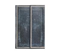 Inkblot (Old Leather Collection) Mini Lined Journal (Wrap Closure): Hardcover, 85 gsm, ribbon marker, memento pouch, wrap closure