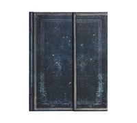 Inkblot (Old Leather Collection) Ultra Lined Journal (Wrap Closure): Hardcover, 120 gsm, ribbon marker, memento pouch, wrap closure