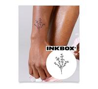 Inkbox Temporary Tattoos, Semi-Permanent Tattoo, One Premium Easy Long Lasting, Waterproof Temp Tattoo with For Now Ink - Lasts 1-2 Weeks, High Spirits, 3 x 3 in