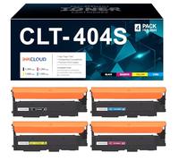 INKCLOUD CLT-404S - Juego de tóner compatible para Samsung C480W CLT-K404S CLT-C404S CLT-Y404S CLT-M404S para Xpress SL C480W C480FW C430W C480 C430 C432W C432 (negro, cian, amarillo, magenta, 4