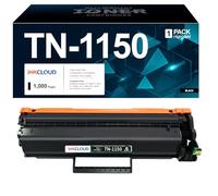 INKCLOUD TN1150 - Tóner negro (1 unidad) | Compatible con Brother TN-1150 TN 1150 para HL-L1240W, HL-1242W, HL-1242WXL, DCP-L1640W, DCP-L1642W, DCP-L1642WXL, DCP-L1660W