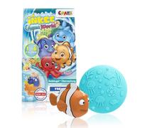 INKEE Aqua World Bomba de Baño para Niños con Juguete Sorpresa - Bola de Baño Espumosa y Relajante para Niñas y Niños +3 Años - Bombas de Baño Originales Regalo Infantil