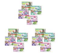 INKEE Bath Slime Mini, para la Bañera, Convierte el Agua en Slime, Colores y Aromas Surtidos, para 5 Litros de Agua (Paquete de 3)