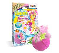 INKEE Bomba De Baño con Sorpresa De Galupy Unicorn, Bomba de Baño para Niñas con figura 3D de Unicornio, Aroma a Caramelo