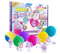 INKEE Caja Regalo Sorpresa De Bombas De Baño Fun Beach, Contiene 6 Bombas De Baño Con Sorpresa En El Interior, Juguetes De Unicornio