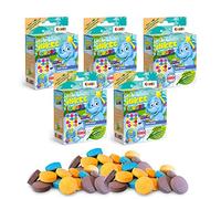 INKEE Color Learning Pastillas de Baño Efervescentes 80 uds