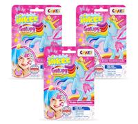 INKEE Galupy Unicorn Mascarilla Facial Infantil - Pack 3 | Con camomila y caléndula - Aroma a gominolas - Diseño unicornio sorpresa - Certificado Dermatest - Sin microplásticos