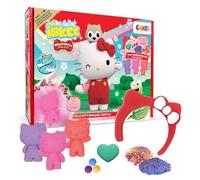 INKEE Hello Kitty - Juego de regalo de baño para niños, 7 bombas de baño y sales de baño con aceite de jojoba y aromas divertidos, juguetes de baño de burbujas para niñas y niños, regalo para niños a