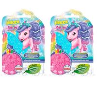 INKEE - Jabón líquido para bañera Galupy Unicorn | Aditivo para el baño Unicornio para niños, jabón líquido para niños con aloe vera y aroma a ositos de goma, 40 g (Paquete de 2)