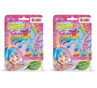 INKEE Mascarilla Facial Para Niños Galupy Unicorn Con Diseño De Unicornio (Hay 6 Diseños Diferentes) Con Camomila Y Caléndula, 1 Unidad (Paquete de 2)