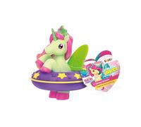 INKEE Toys Galupy Unicornio de Baño Mágico - Juguete de Bañera para Niños con Alas de Color Cambiante y Función de Agua - Unicornio Squishy para Bebé y Baño Infantil
