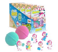 INKEE Unicorn Professions Bombas de Baño con Sorpresa Pack 5